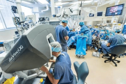 Cirugía Cardiaca con robot Da Vinci Xi