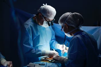 Cirugía de Corazón en quirófano